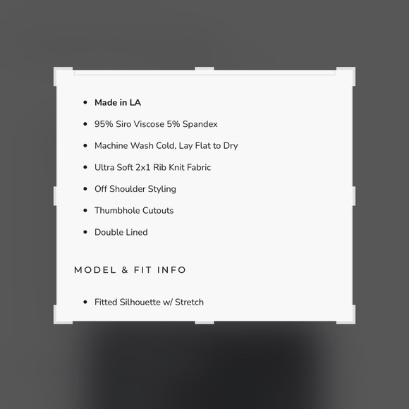 Michael Lauren Lanny Top - Picture 6 of 6